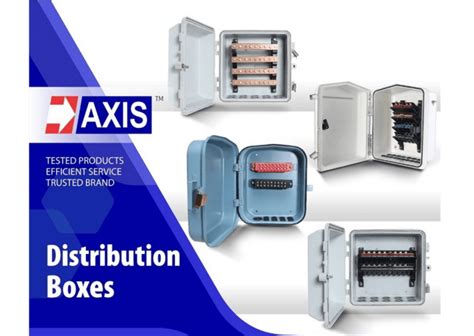 electrical abc box|Distribution Boxes: Types and Functions .